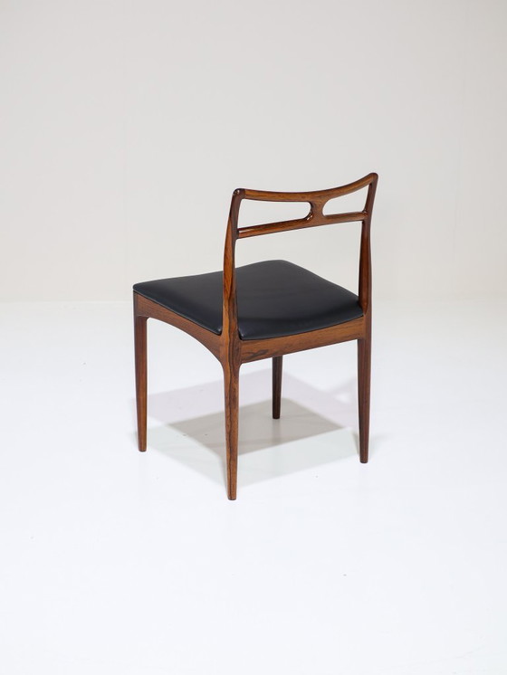 Image 1 of 6x Johannes Andersen 94 Esszimmerstühle aus Palisander