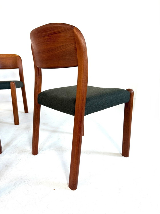 Image 1 of 6 sedie da pranzo danesi restaurate, EMC Møbler '80