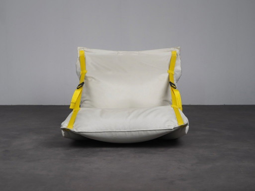 Loungestoel met airbag van Suppanen & Kolhonen voor Snowcrash, Finland, jaren 90. – zitzakken, Polyester (photo 2 of 10)