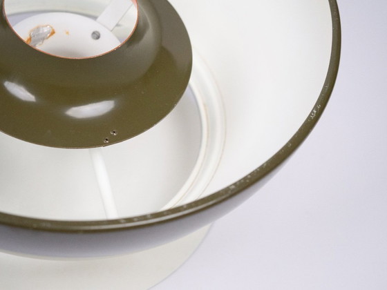 Image 1 of Lampe à suspension vintage danoise Jutlandia par Jorgen Hoj, 