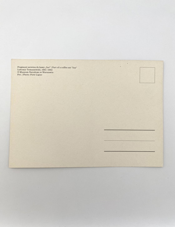 Image 1 of Lubomir Tomaszewski Modernist Ceramic Coffee Serving Set, 1962