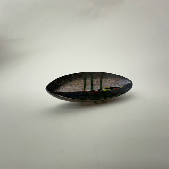 Image 1 of Bertil Vallien for Kosta Boda glass boat sculpture Limited edition Voyage