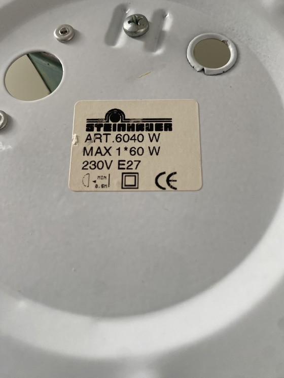 Image 1 of Applique murale/plafonnier Steinhauer vintage - Disque - Années 1980