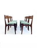 6x Chaise de salle à manger restaurée, Erik Buch, années 1960