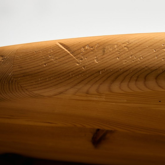 Image 1 of MK10156 Esstischgarnitur aus Kiefernholz von Rainer Daumiller für Hirtshals Savvaerk, 5er-Set