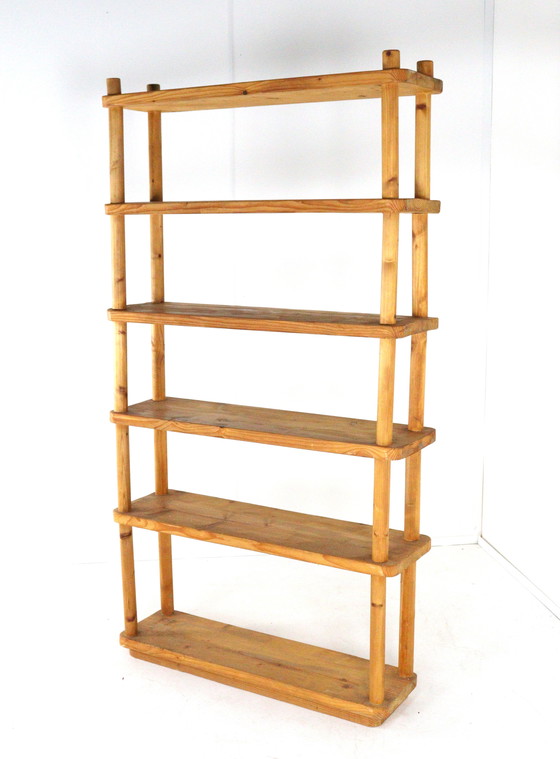 Image 1 of Pine Bookcase Vintage 'Mennersbach'