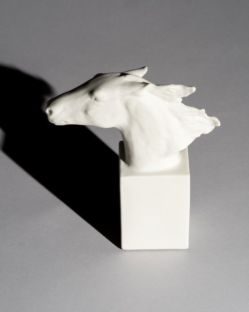 Albert Hinnrich Hussmann Rosenthal Hannibal Equestrian Porcelain Sculpture 1609