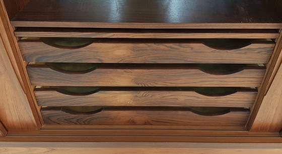 Meuble haut vintage danois | Armoire murale | Meuble mural en teck – Vaisseliers, Wood (photo 6 of 15)