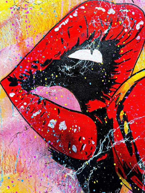 Image 1 of GONGAS - Tan ansiosos - Litografía enmarcada del artista