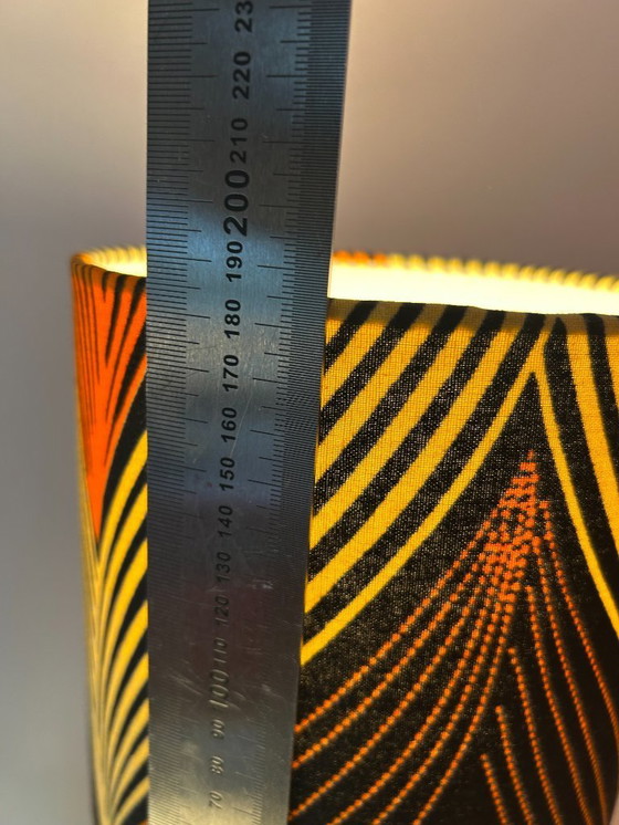 Image 1 of Unique small table lamp upcycled from a vintage IKEA vase | 1970s