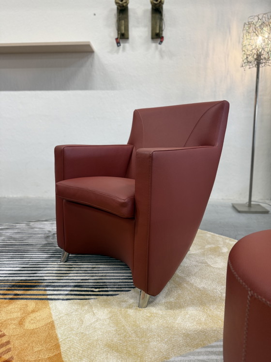 Image 1 of 2 Leolux Dolcinea Fauteuil Senso terracotta 