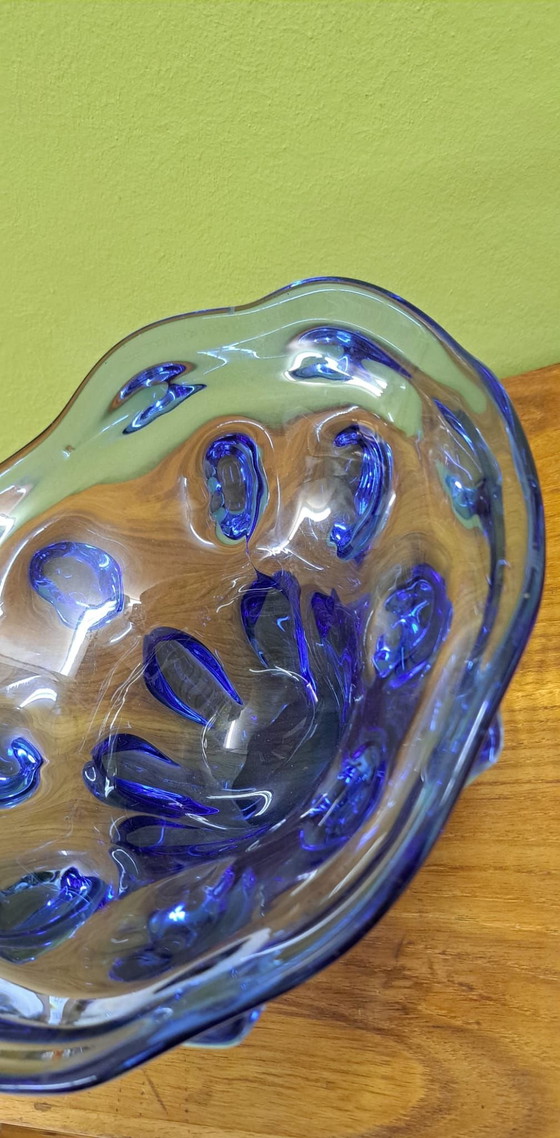 Murano Glazen Schaal, Schalen, Blauw (foto 6 van 9)