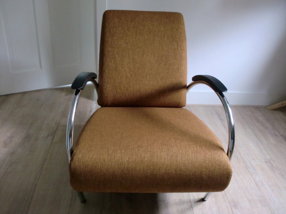 Image 1 of gelderland fauteuil 5770 design jan des bouvrie als nieuw 