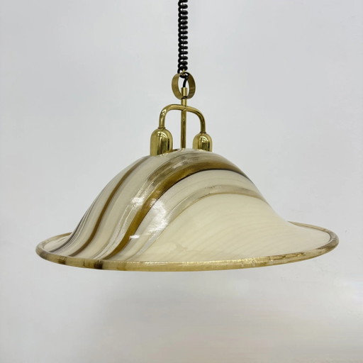 Cosack leuchten lucite hanglamp, jaren 70