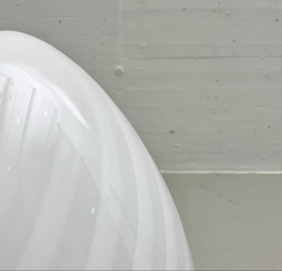 Image 1 of Egg-shaped table lamp made of Murano glass by Venini, Italy, 1960s