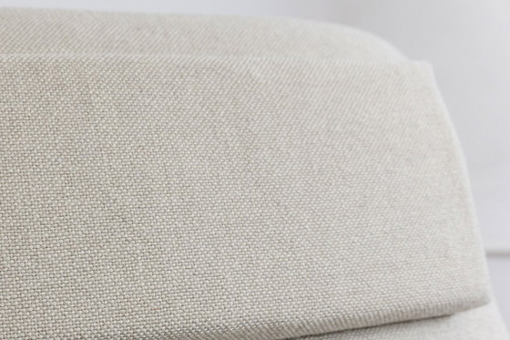 Image 1 of Mid Century Modern High Back Armchair By Edmund Homa In Kvadrat Fabric, Gfm, Poland, 1960s