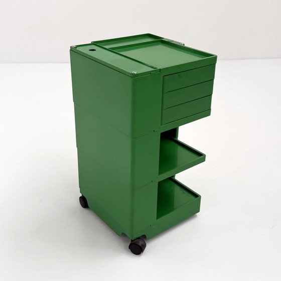 Image 1 of Grüner Boby-Wagen von Joe Colombo für Bieffeplast, 1960er Jahre