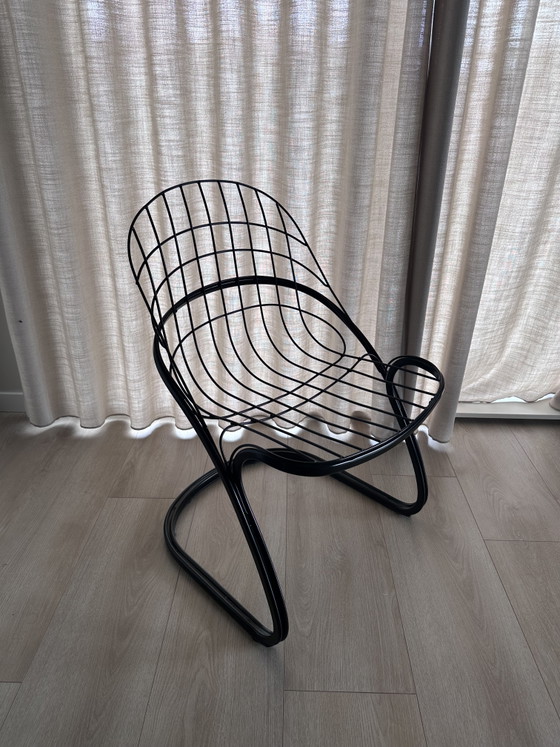 Image 1 of 4 chaises Gastone Rinaldi Pascale (avec coussins en option)