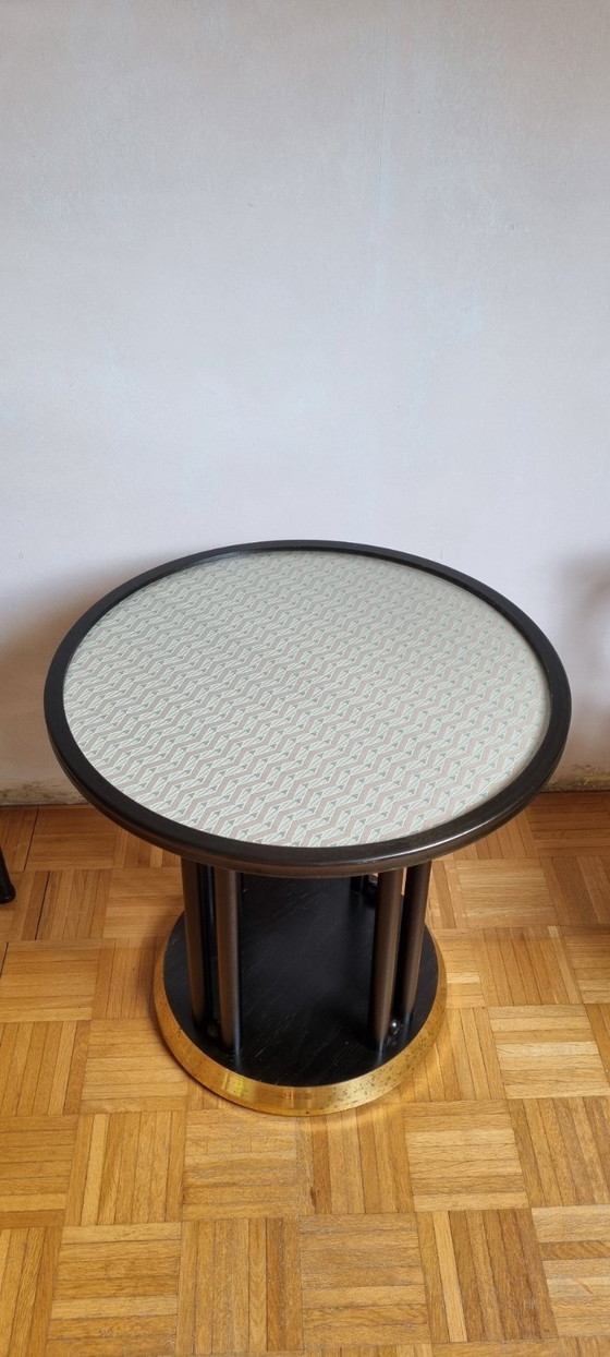 Image 1 of Set of Table and Chairs from Josef Hoffmann's 'Fledermaus' Collection