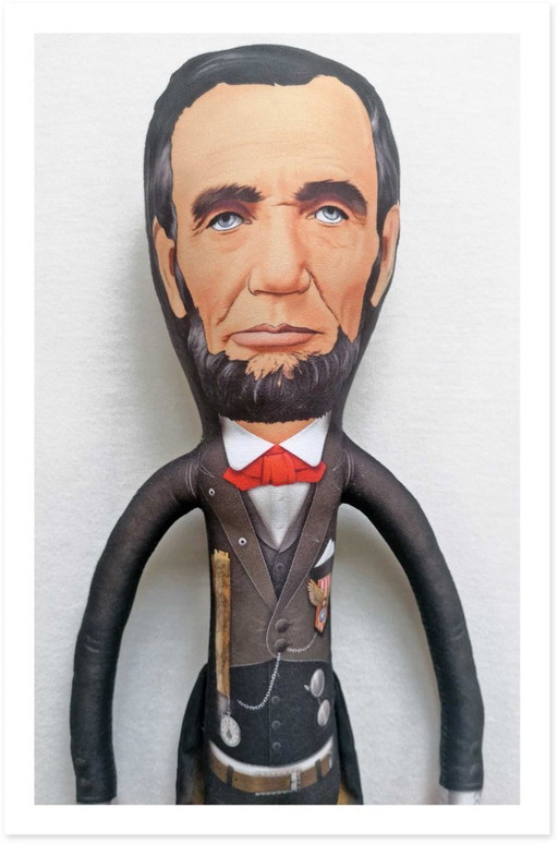 Abraham Lincoln Gift | Presidential Office Decor | Art Doll Collectible | Civil War Gift