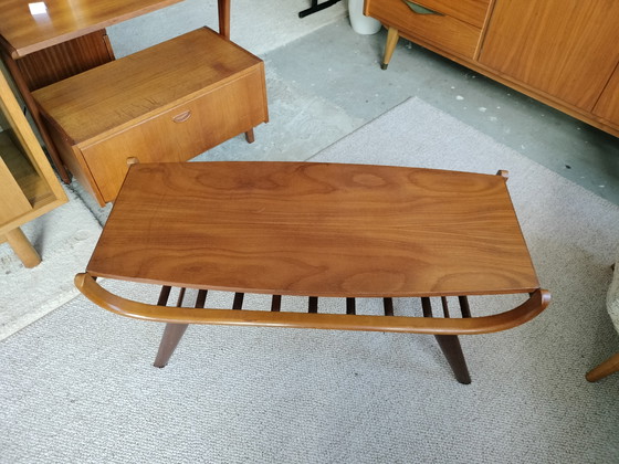 Image 1 of Tavolino vintage in teak, piano reversibile (Louis van Teeffelen?)