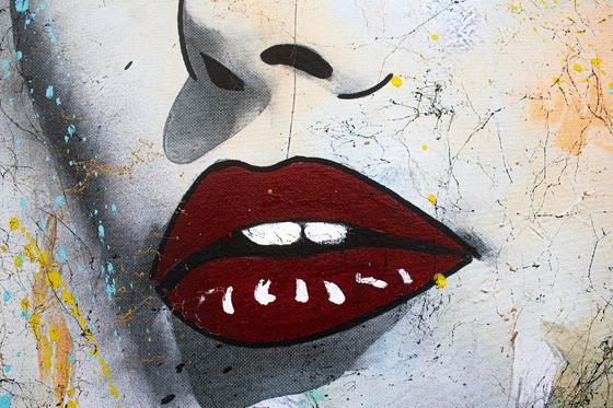 Image 1 of GONGAS - Suspicious - Toile d'artiste