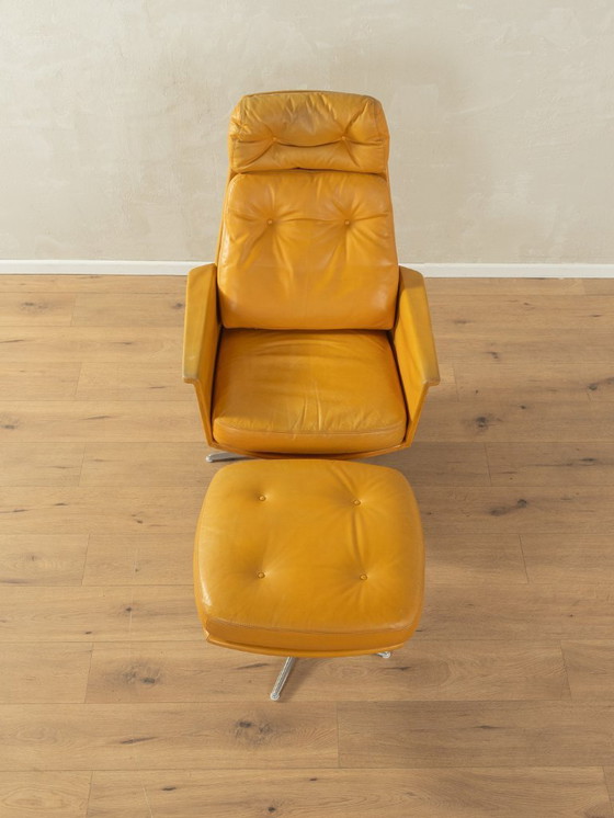 Image 1 of Sedia Armchair with Footstool, Horst Brüning for Cor