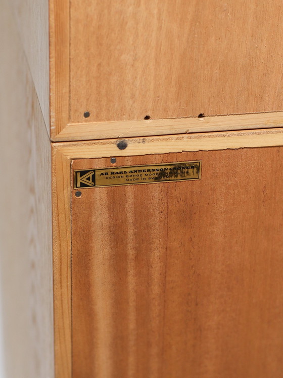 Image 1 of Børge Mogensen bookcase chest of drawers oak Danish vintage