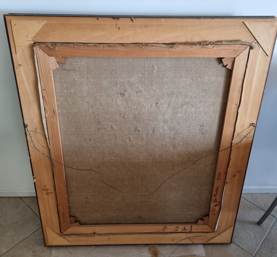 Image 1 of Jan Makkes - Natura morta di fiori colorati