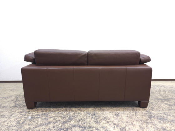 Image 1 of Divano in pelle a due posti DS 17 di De Sede
