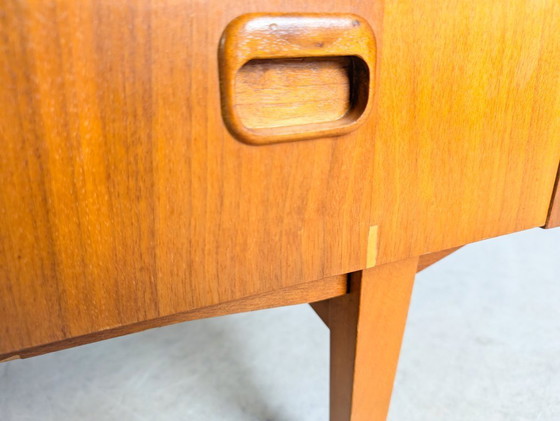 Image 1 of SMI Egon Ostegaard, cassettiera segretaria di metà secolo, in teak vintage