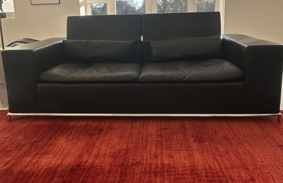 Image 1 of Sofás de Sede DS 7, 2 piezas, cuero negro