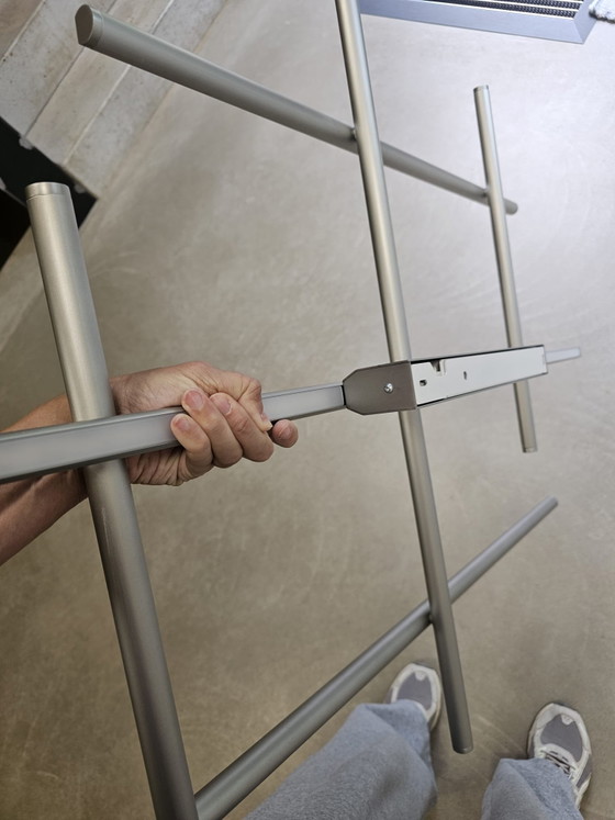 Image 1 of Plafonnier design Panzeri Hilow en titane – comme neuf – emballage d'origine