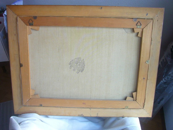 Image 1 of Gemälde Stadt/Strassenansicht  (von München ?)