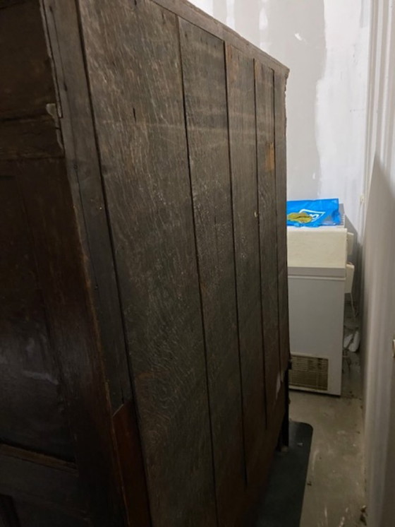 Image 1 of Antico armadio portabiancheria vintage, inizio XIX secolo