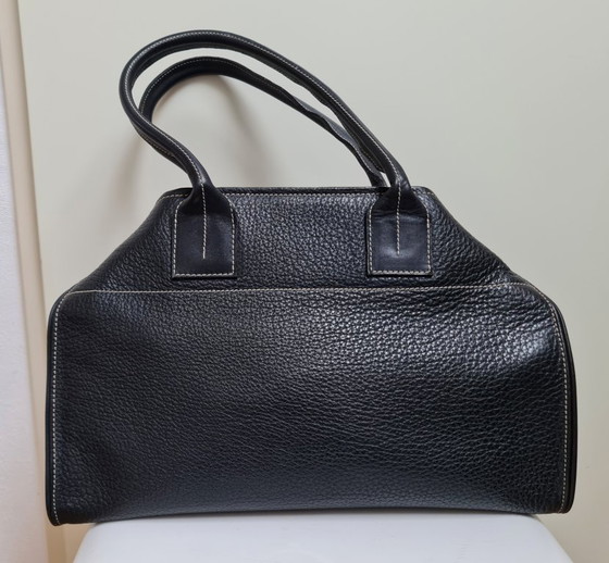 Image 1 of TOD'S Girelli handbag black full-grain leather good condition