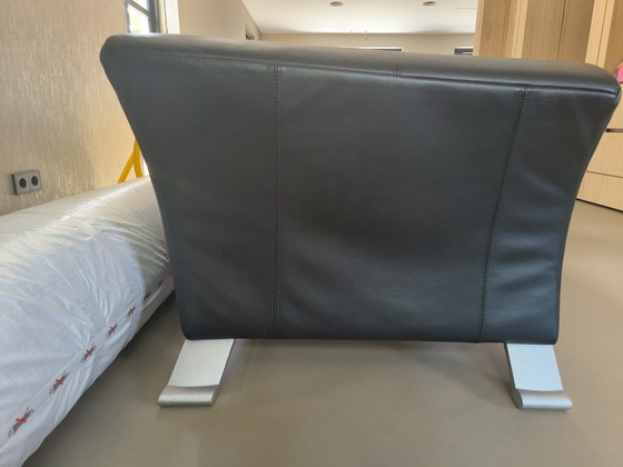 Image 1 of 2x Divano Rolf Benz Nero