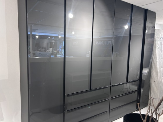 Nolte Horizont 110 Falttürschrank mit Schubladen – Kleiderschränke, Murano Glass, Metal (photo 2 of 5)
