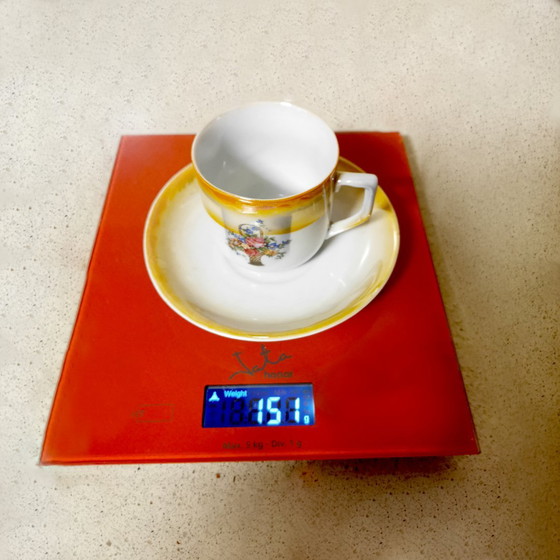 Image 1 of ART DECO COFFEE SET - SIX CUPS