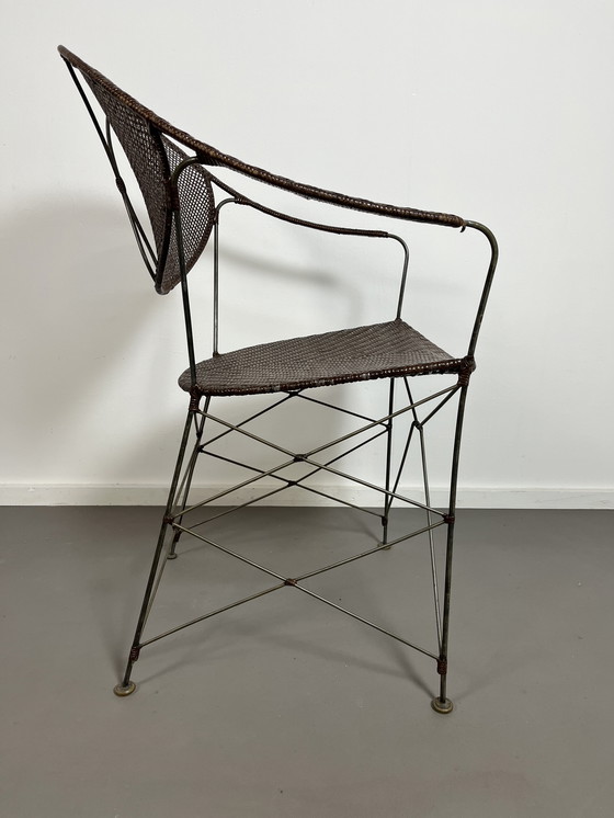Image 1 of 2 rotan Yuzuru Yamakawa Rattan stoelen 