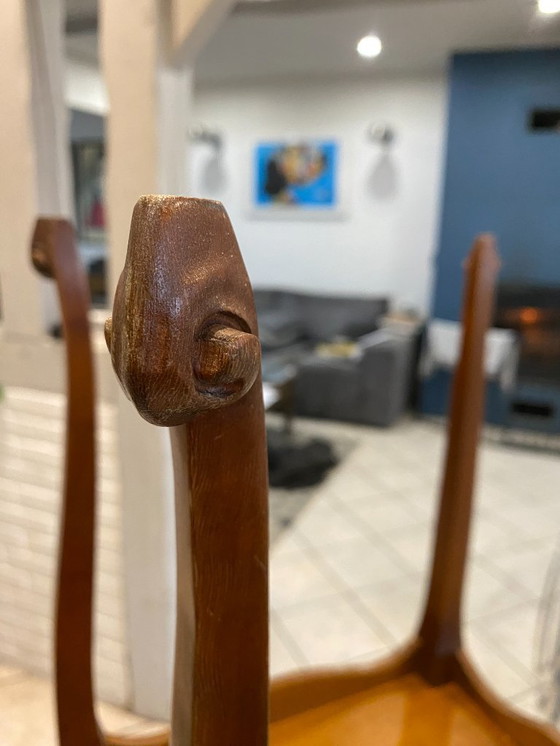 Image 1 of Coppia di comodini in stile Luigi XV con cassetto e nicchia