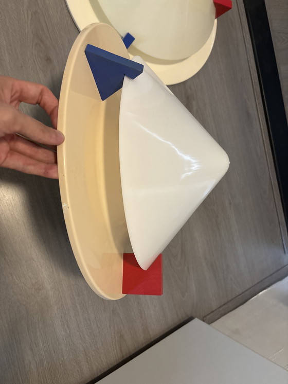 Image 1 of 2x plafonnier vintage IKEA - Memphis Milano