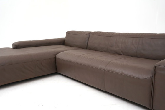 Image 1 of Rolf Benz Mio Garnitur Couch Sofa Eckcouch Ecksofa Leder braun