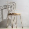 Antique outdoor chairs in white (c.1920). Set of 4 pieces – Garden chairs, Wood, Iron (photo 14 of 40)