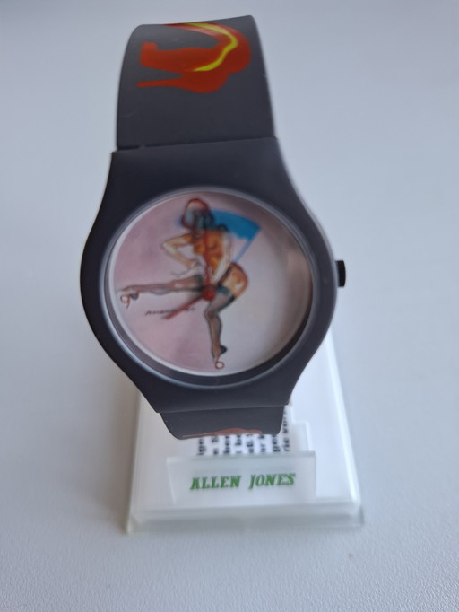 Allen Jones artist clock "Time To Play"