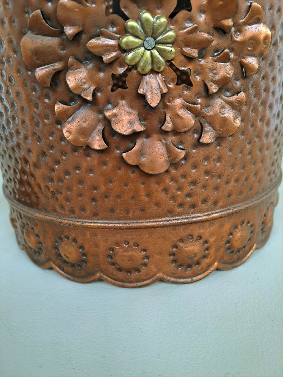 Image 1 of Vintage pendant lamp made of copper