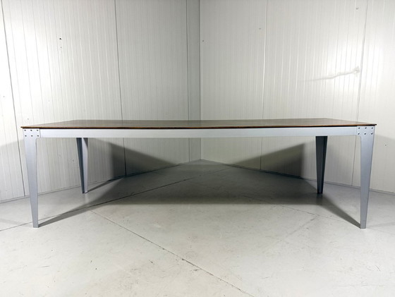 Image 1 of Table de salle à manger en aluminium Piet Hein Eek XXL, années 1990