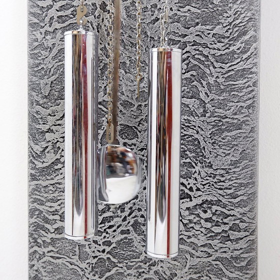 Image 1 of Vintage brutalistische staande klok, jaren 70