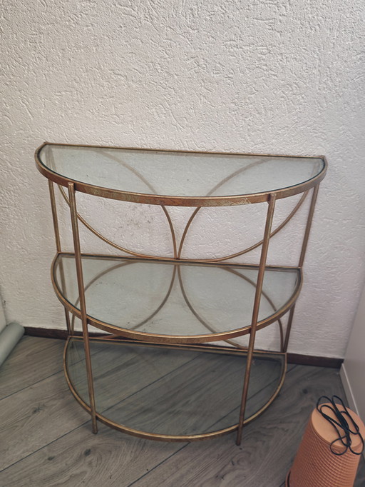 Crescent side table HALONG Maisons du Monde