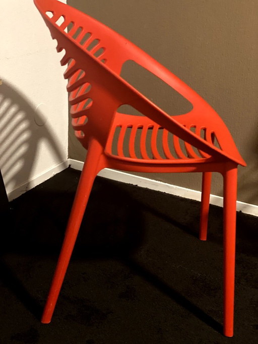 Artificial fabric chair